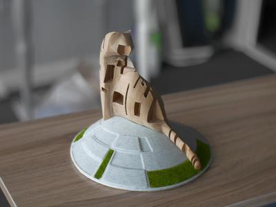 Tiger Statue - Holocene Extinction memorial