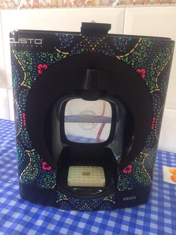 support for large cups - Krups coffee machine (Soporte para tazas de base grande - Maquina de café Krups)