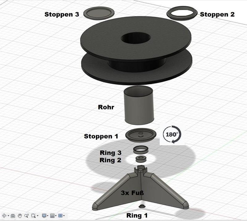 Spoolstand / Spulenhalter