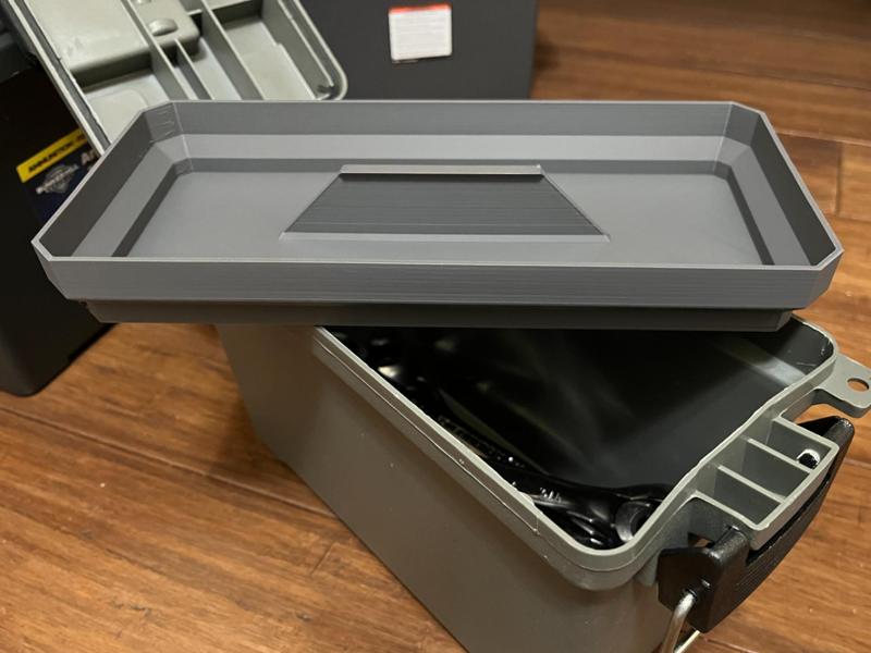 Harbor Freight Bunker Hill ammo box tray 30 cal