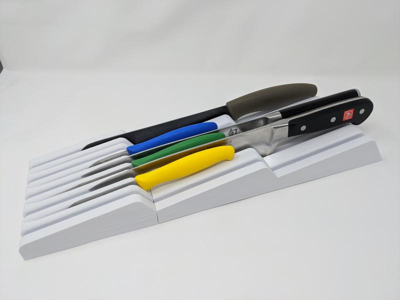 Knife block for Large and Pairing Knives