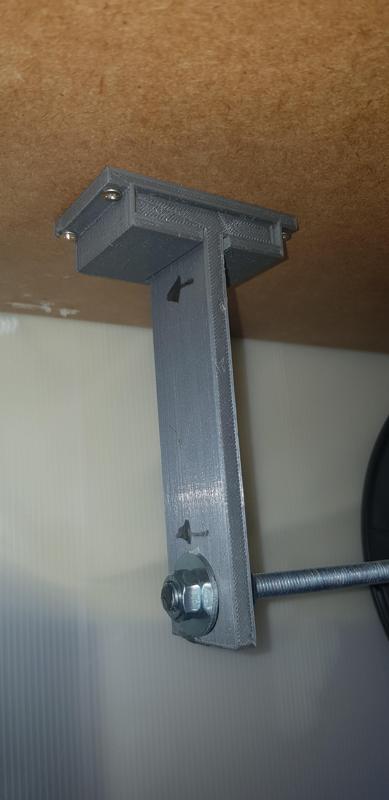 Soporte bobina Filamento, Support Place Filaments coil