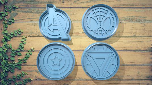 Marvel Cookie Cutter Set