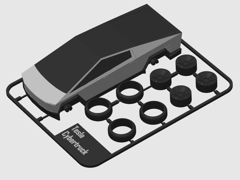 Tesla Cybertruck kit card