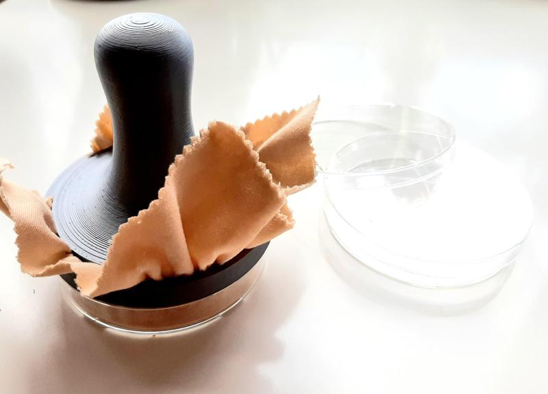 Petri Dish Replicating Stamp