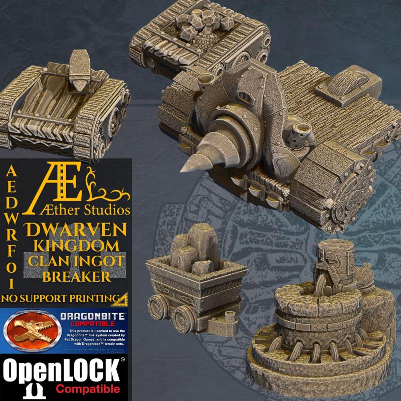 AEDWRF01 - Dwarven Kingdom Clan Ingot Breaker