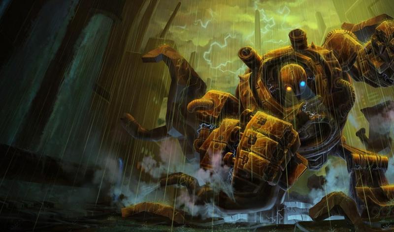 Rusty Blitzcrank - 12 Variant Print Pack (League of Legends)