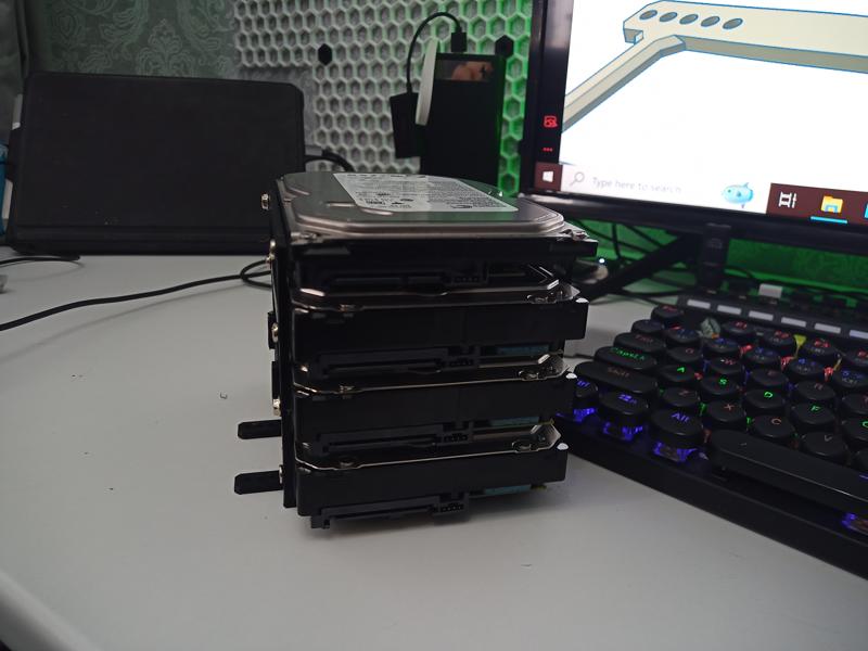 Hard drive holder