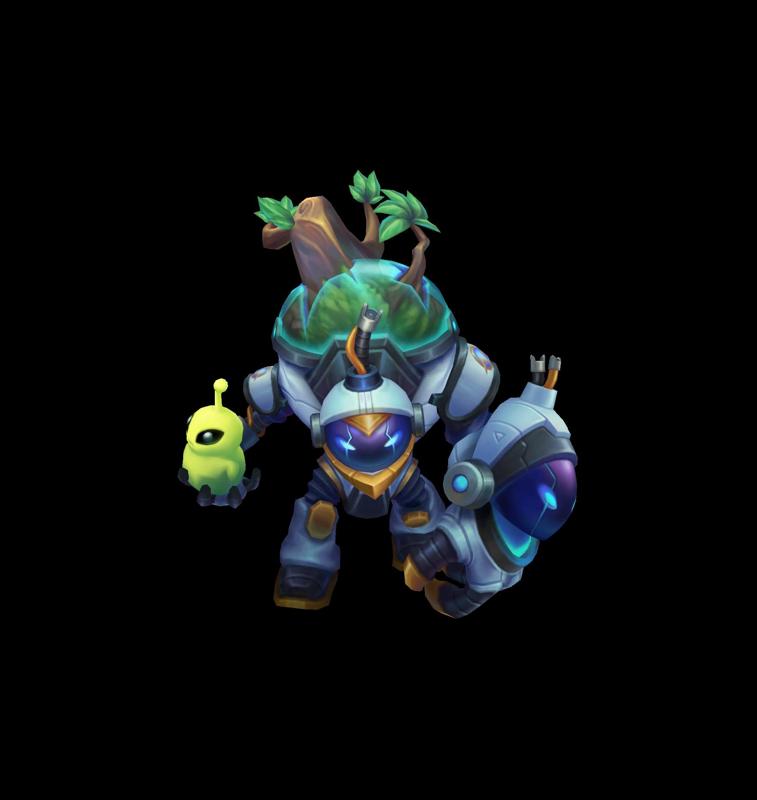 Astronaut Maokai League of Legends 3D print model