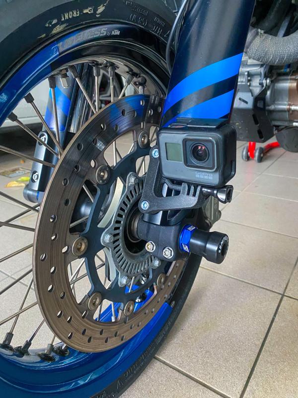 GoPro Mount for fork protector Husqvarna 701/KTM SMCR 690