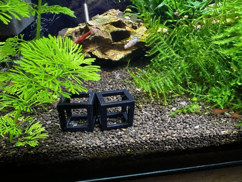Shelter, cave, cubes for small shrimps