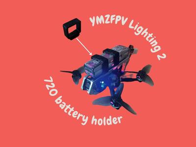 720 GNB holder for lighting FPV drone