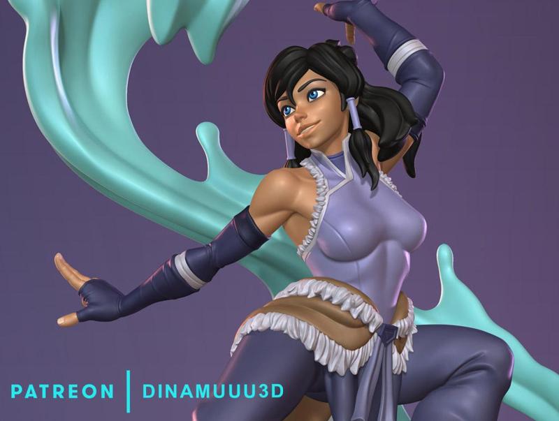 Avatar Korra Bust