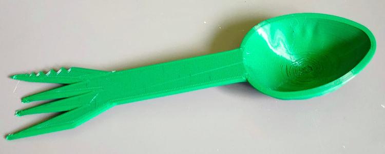 Comically Large Sporknife