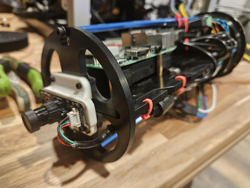 J5Create USB Webcamera To BlueRobotics Electronics Tray Mount