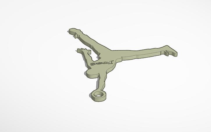 llavero jordan con nombre