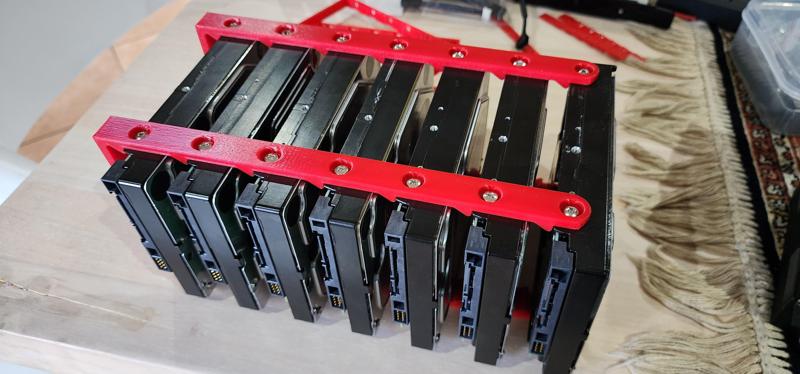 Compact 7 drive rack