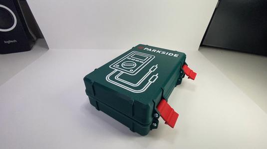 Rugged box for Parkside multimeter