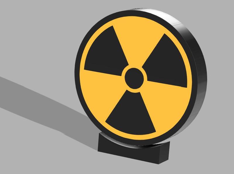 RADIATION LED LAMP LIGHTBOX