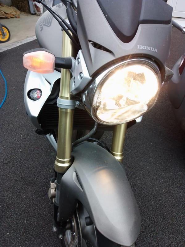 honda 600 hornet indicator