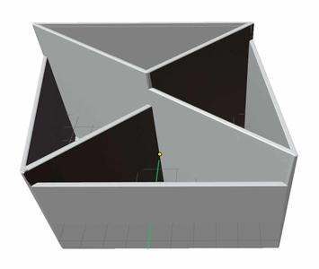 Retangular Pencil Holder