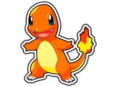 Charmander Silhouette