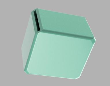 Razor blade disposal box