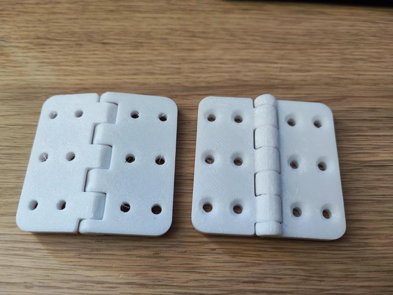 Strong hinge 60x60mm