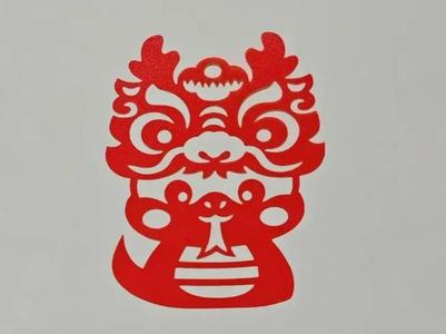 Year of the Snake Spring Festival Paper Cutting