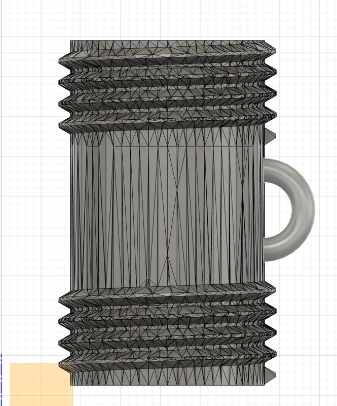 Long Pill box with Key Chain hole