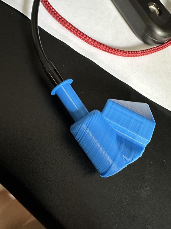 Adapter for smaller boroscope