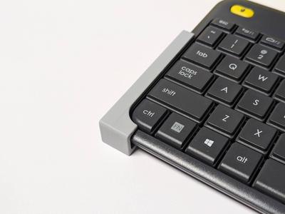 Logitech K400+ keyboard holder