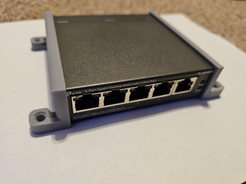 TP Link PoE 5 Port Wall Mount Bracket