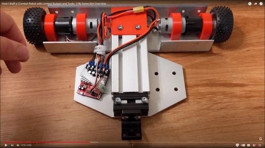 Harbor Freight Drill Motor Mount for Robotics