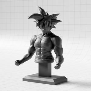 Goku Bust with Stand from Dragon Ball