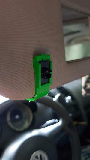 Pioneer microphone car visor clip