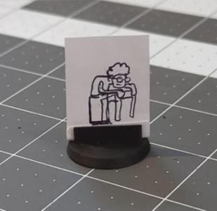 Paper Miniature Base
