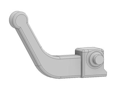 Spare hook for broom holder
