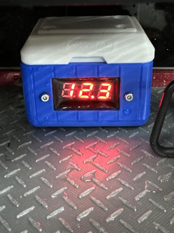 1/10 scale coleman voltmeter cooler