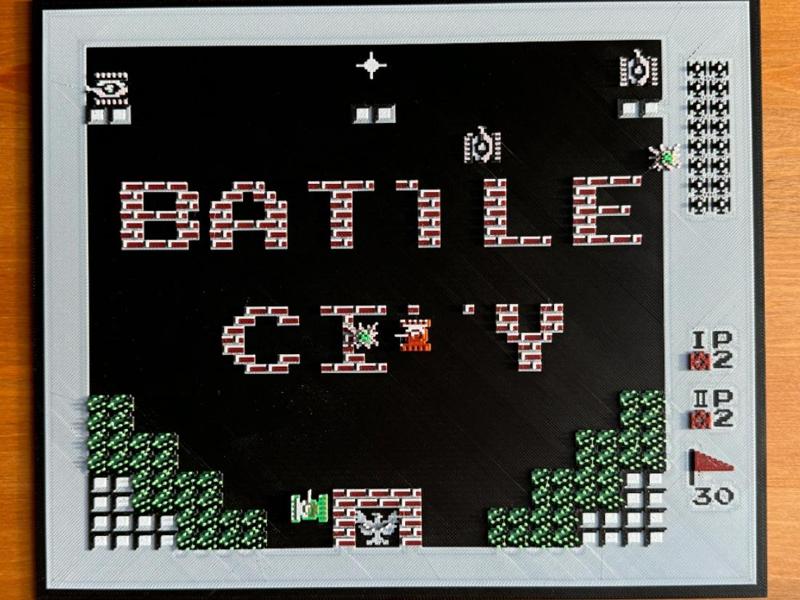 NES - Voxel Battle City