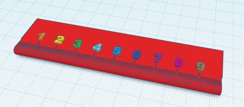 100mm Ruler - Tinkercad Tutorial