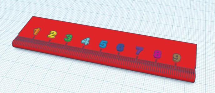 100mm Ruler - Tinkercad Tutorial
