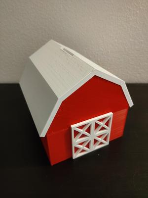 Barn piggy bank