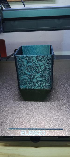 Rose Open Storage Box