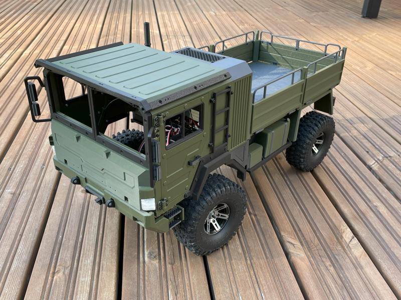 Flat roof mod for Armadillo Off-road truck body