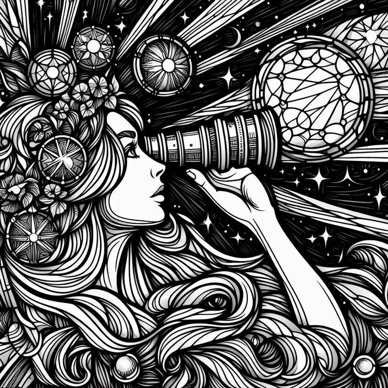 Wall art: Curiosity (two colours) 20 cm