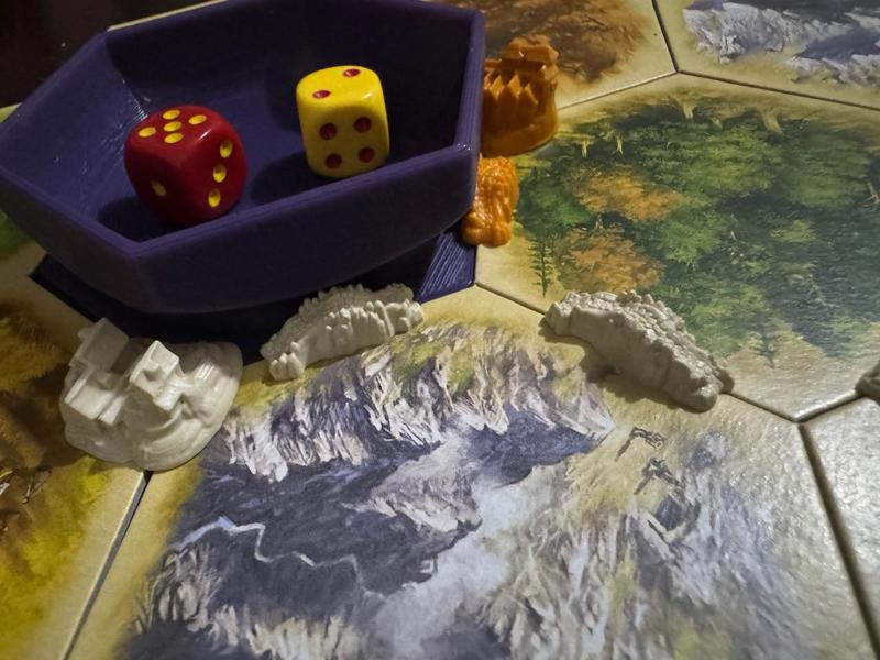 Catan Dice Tile