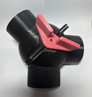 Lever that shows direction