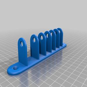 Under-Shelf Heat Shrink Tubing Dispenser