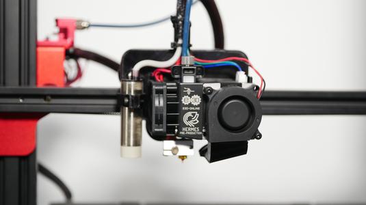 E3D Hemera mount for CR-10S Pro and CR-10 Max